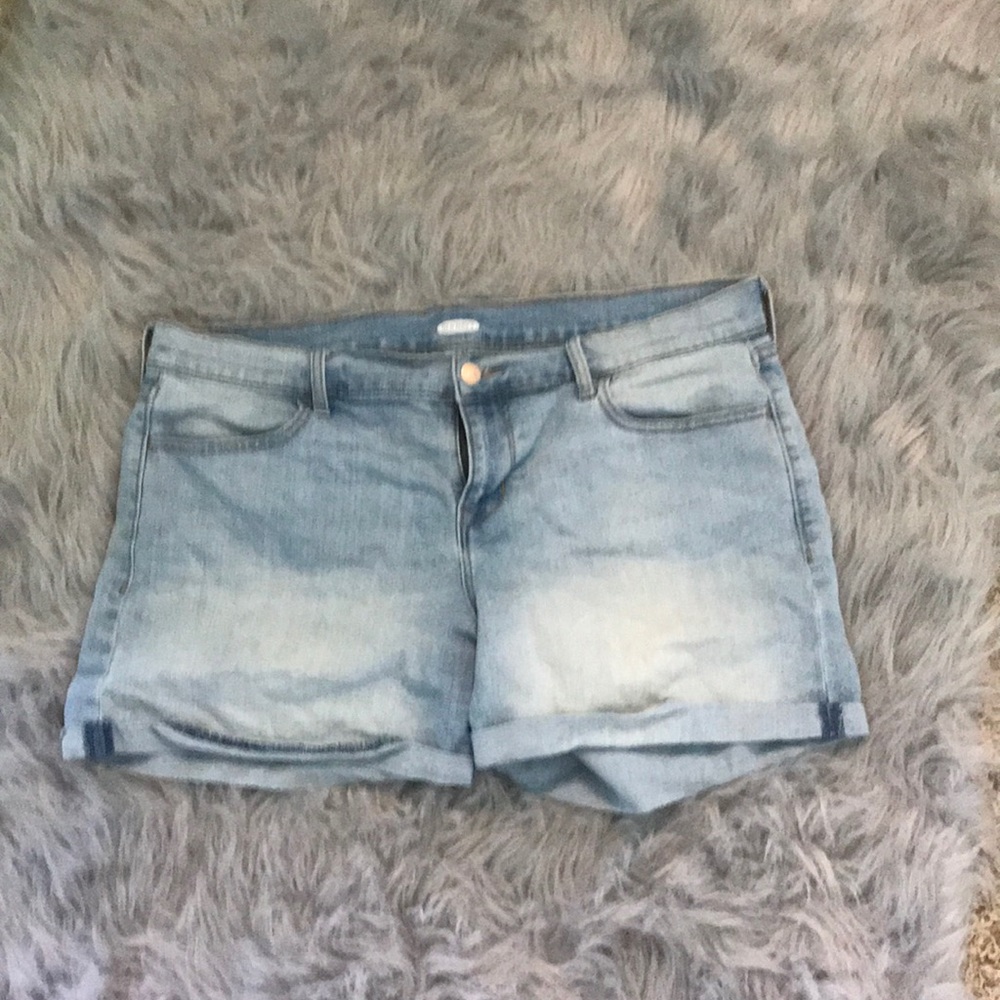 Light blue shorts